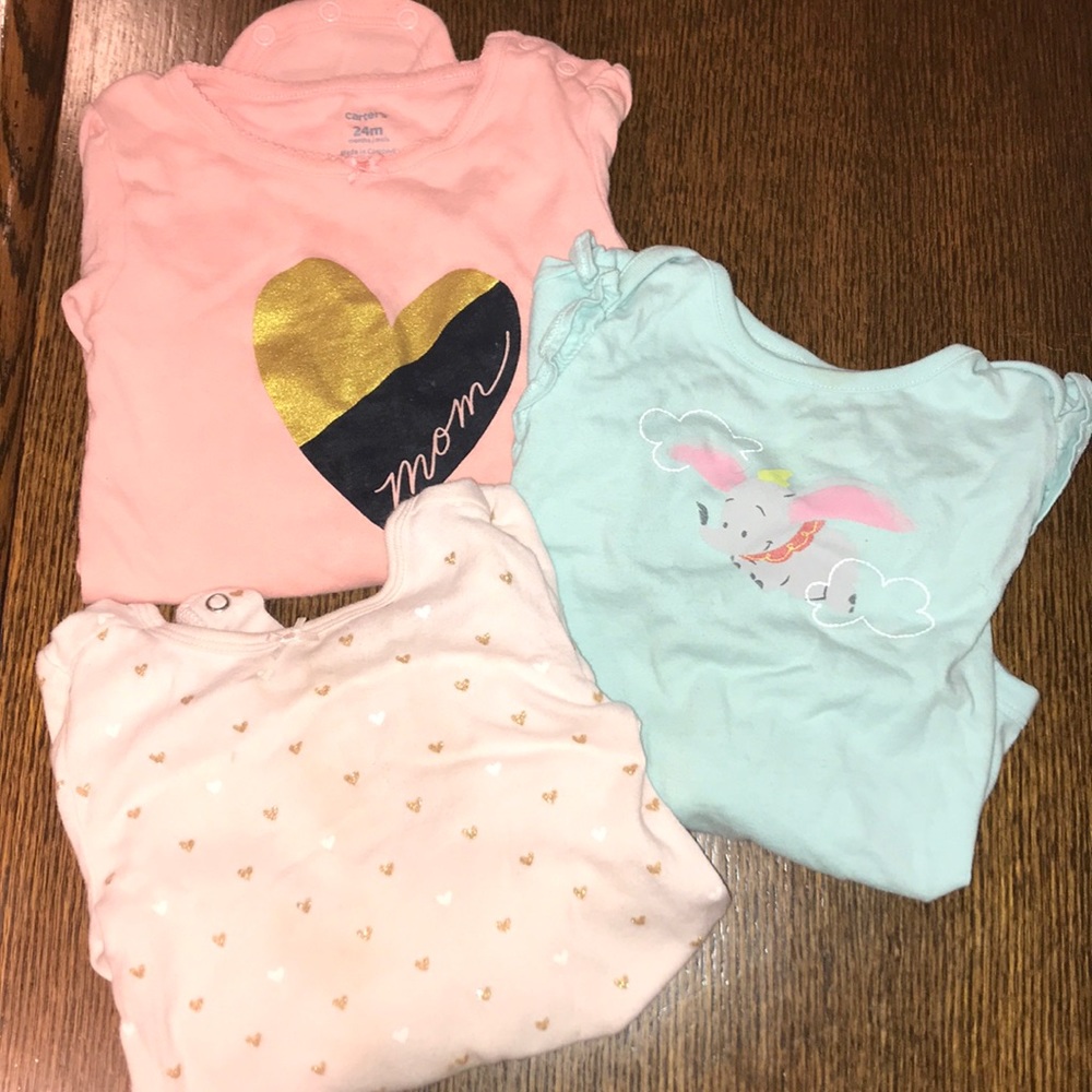 24m onesies (long sleeve)